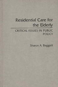 Residential Care for the Elderly