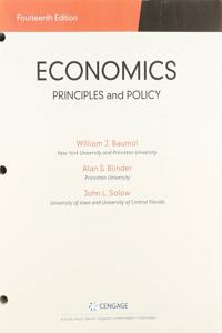 Bundle: Economics: Principles & Policy, Loose-Leaf Version, 14th + Mindtap, 1 Term Printed Access Card