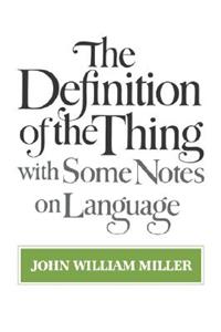 The Definition of the Thing