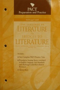 McDougal Littell Language of Literature South Carolina: Pact Test Prep Grade 6