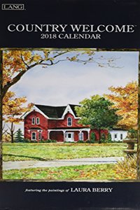 Country Welcome 2018 Vertical Calendar (Deluxe Vertical Wall)