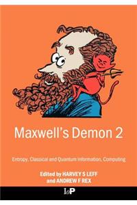 Maxwell's Demon 2 Entropy, Classical and Quantum Information, Computing