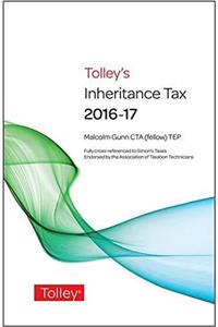 Tolleys Inheritance Tax 2016-17