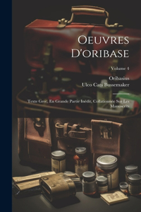 Oeuvres D'oribase