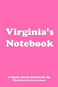 Virginia's Notebook