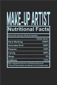 Make-up Artist Nutritional Facts