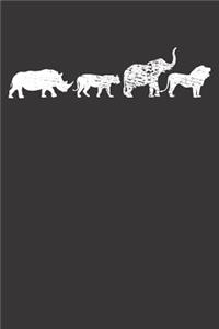 Safari Animals Notebook