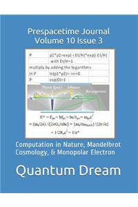 Prespacetime Journal Volume 10 Issue 3