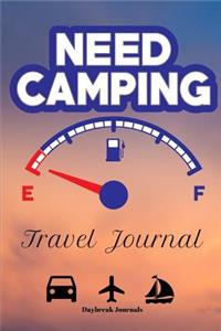 Need Camping Travel Journal