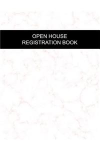 Open House Registration Book