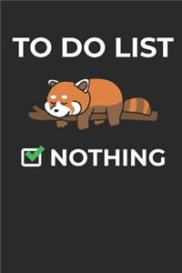 To Do List Nothing