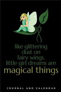 Like Glittering Dust On Fairy Wings, Little Gril Dreams Are Magical Things