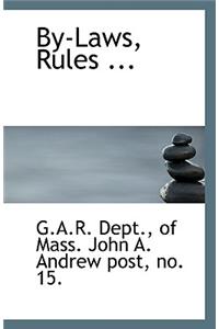 By-Laws, Rules ...