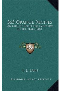 365 Orange Recipes