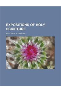 Expositions of Holy Scripture