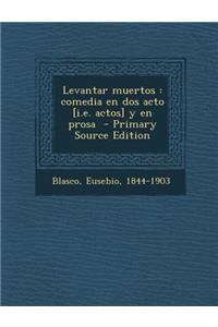 Levantar Muertos