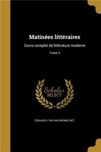 Matinees Litteraires