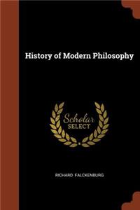 History of Modern Philosophy