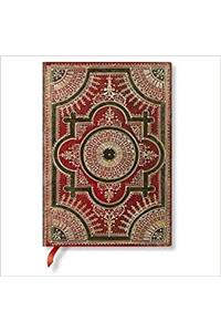 Ventaglio Rosso Kraft Midi Lined Softcover Flexi Journal (176 pages)