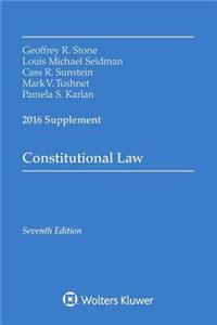 Constitutional Law: 2016 Supplement