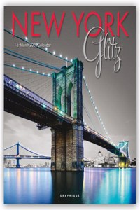 NEW YORK GLITZ 2020 SQUARE WALL CALENDAR