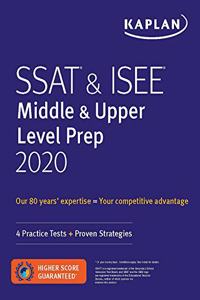 SSAT & ISEE Middle & Upper Level Prep 2020