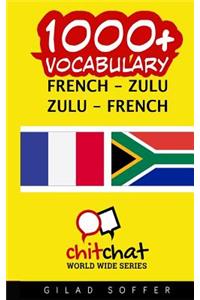 1000+ French - Zulu Zulu - French Vocabulary