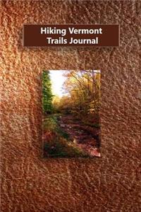 Hiking Vermont Trails Journal