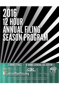 2016 12 Hour Annual Filing Season Program