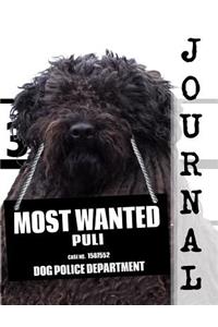 Most Wanted Puli Journal