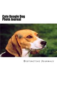 Cute Beagle Dog Photo Journal