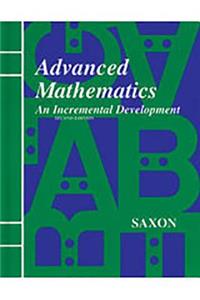 Saxon Advanced Math Answer Key & Tests Second Edition