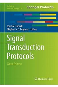 Signal Transduction Protocols