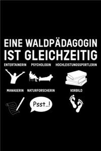 Eine Waldpädagogin Ist Gleichzeitig Entertainer Psychologe Hochleistungssportler Manager Naturforscher Vorbild