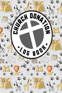 Church Donation Log Book