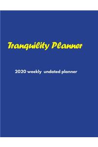Tranquility Planner