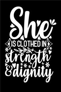 She is Clothed in Strength and Dignity