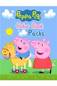 Peppa Pig Color Book Packs