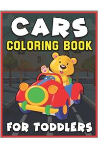 Cars Coloring Book for Toddlers