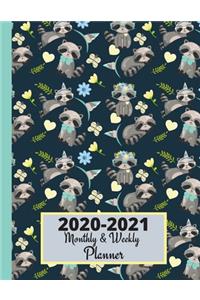 2020-2021 Monthly & Weekly Planner