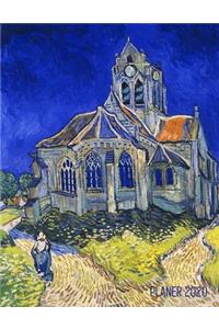 Die Kirche von Auvers Terminplaner 2020