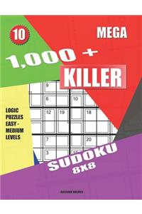 1,000 + Mega sudoku killer 8x8