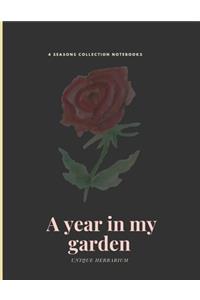 A year in my garden, Unique herbarium