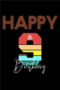 Happy 9th Birthday