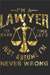 Rechtsanwalt Notizbuch