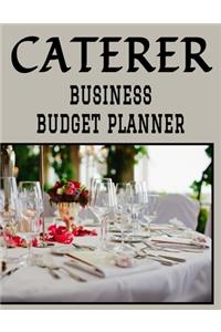 Caterer Business Budget Planner