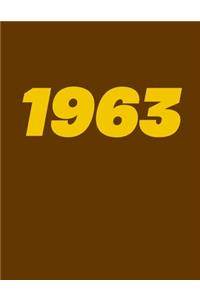 1963: 2020 Weekly Planner - A 52-Week Calendar for Iota Phi Theta Frats