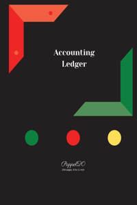 Accounting Ledger Notebook 204 pages - 8.5x11 Inches