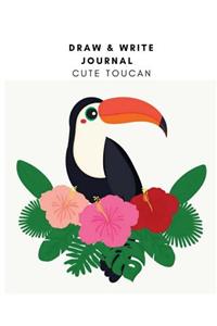 Draw & Write Journal Cute Toucan