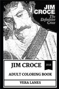 Jim Croce Adult Coloring Book